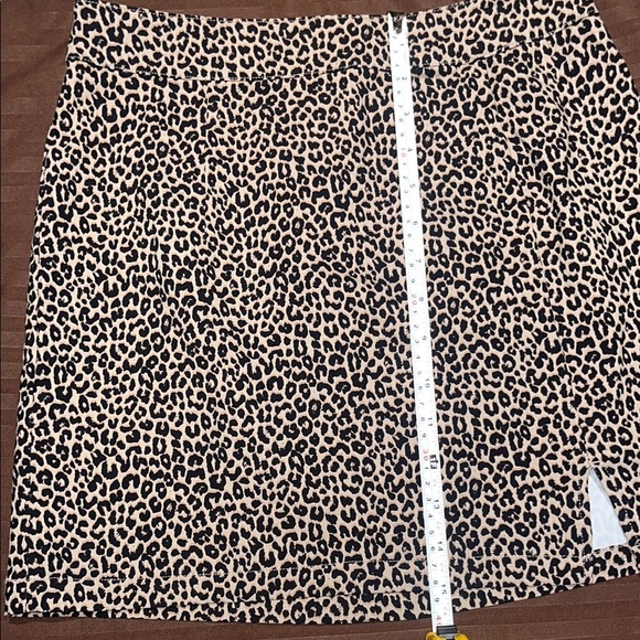 GARAGE Leopard Cheetah Print Women's Mini Skirt - Picture 13 of 15